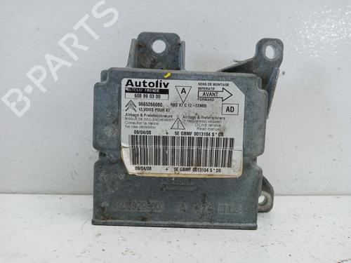 Airbag styreenhed CITROËN C5 III (RD_) 2.0 HDi (RDRHDA) (136 hp) 9665266080 | 608990300