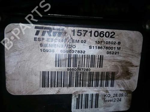ABS pump PEUGEOT 407 (6D_) 2.0 (6DRFNB, 6DRFNE) | BP17174392M43 