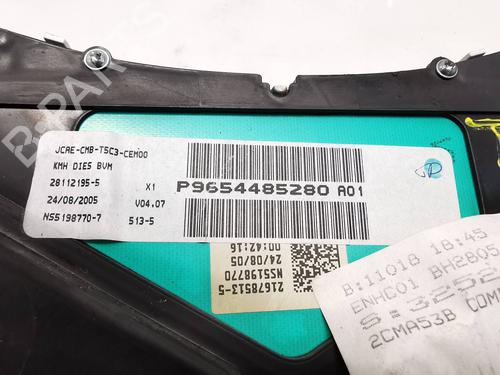 Instrument cluster PEUGEOT 307 SW (3H)  | BP22345882C47 