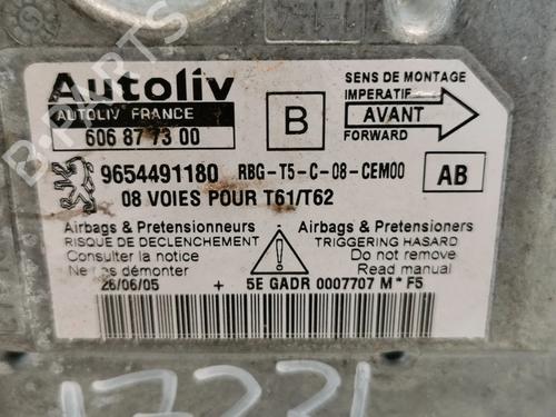 ECU airbags PEUGEOT 307 SW (3H)  | BP17653107M53 