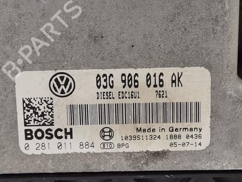 Engine control unit (ECU) SEAT LEON (1P1) 1.9 TDI | BP39980842M57 - Image 2