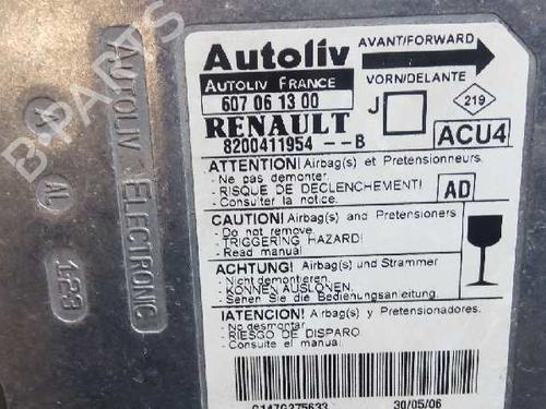 Kollisjonspute styreenhet RENAULT GRAND SCÉNIC II (JM0/1_) 1.5 dCi (JM02, JM13) | BP8439123M53 