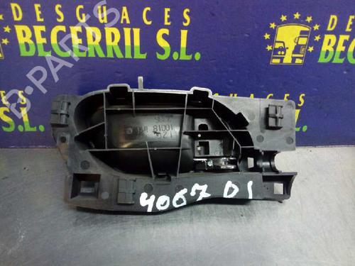 Front left interior door handle PEUGEOT 407 (6D_) 2.0 (6DRFNB, 6DRFNE) | BP8445611I13 