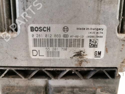 Engine control unit (ECU) OPEL VECTRA C (Z02) 1.9 CDTI (F69) | BP13020744M57 