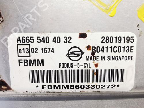 Engine control unit (ECU) SSANGYONG RODIUS I 2.7 Xdi 4WD | BP38311814M57 - Image 4