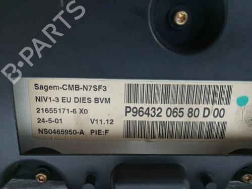 Instrument cluster CITROËN XSARA (N1) 2.0 HDi 90 | BP8481380C47 