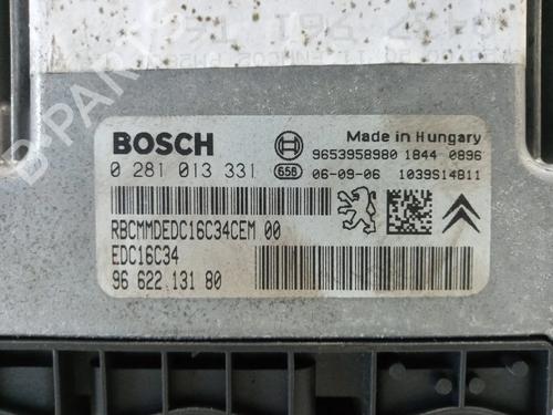 Engine control unit (ECU) PEUGEOT 307 Break (3E) 1.6 HDi 110 | BP8921119M57 