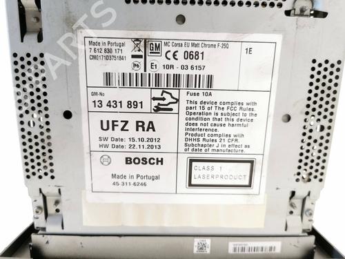 Radio OPEL CORSA D (S07)  | BP21116866E6 