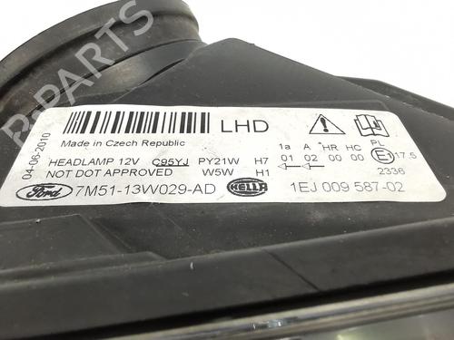 Right headlight FORD C-MAX (DM2) 1.6 TDCi | BP30698222C29