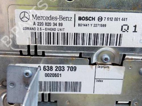Radio MERCEDES-BENZ S-CLASS (W220, V220)  | BP8445742E6 