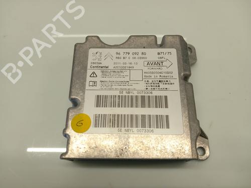 Airbag styreenhed CITROËN C4 II (NC_) 1.6 HDi 90 (92 hp) 24891132