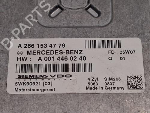 Engine control unit (ECU) MERCEDES-BENZ A-CLASS (W169) A 170 (169.032, 169.332) | BP39028087M57 - Image 2