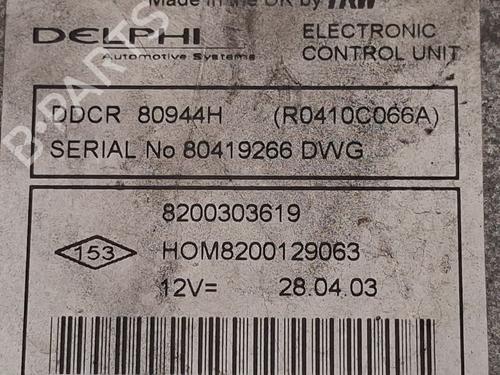 Calculateur moteur (ecu) RENAULT CLIO II (BB_, CB_) 1.5 dCi (B/CB07) | BP29983256M57