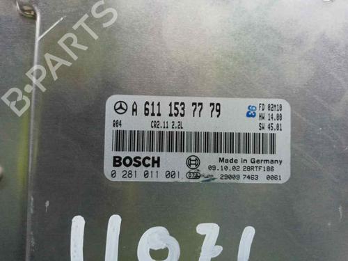Engine control unit (ECU) MERCEDES-BENZ C-CLASS Coupe (CL203)  | BP8468705M57 