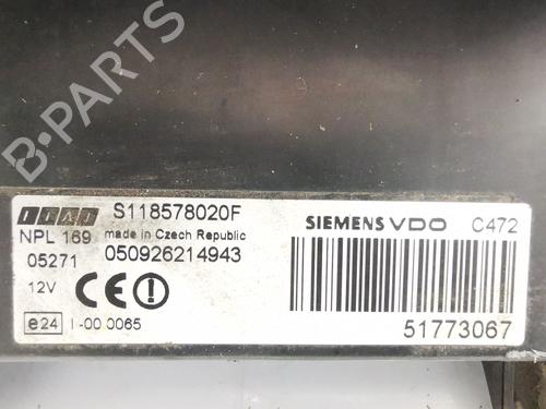 Fuse box FIAT PANDA Hatchback Van (169_) 1.2 Bipower (169CXB1A) | BP33716850E1 - Image 4