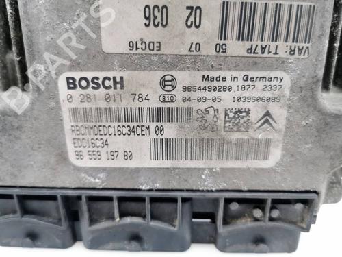 Engine control unit (ECU) PEUGEOT 206 Hatchback (2A/C)  | BP8471094M57 