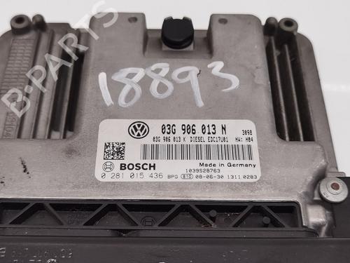 Engine control unit (ECU) SEAT IBIZA IV (6J5, 6P1) 1.9 TDI | BP27262856M57 