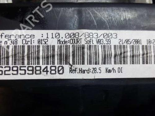 Instrument cluster PEUGEOT 607 (9D, 9U) 2.2 HDi | BP8436299C47 