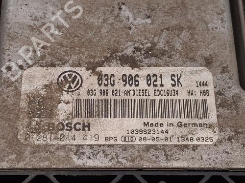Engine control unit (ECU) SEAT ALTEA (5P1) 1.9 TDI | BP29555637M57 