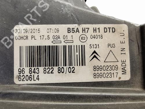 Left headlight CITROËN C4 I (LC_) 1.6 HDi | BP28316253C28 