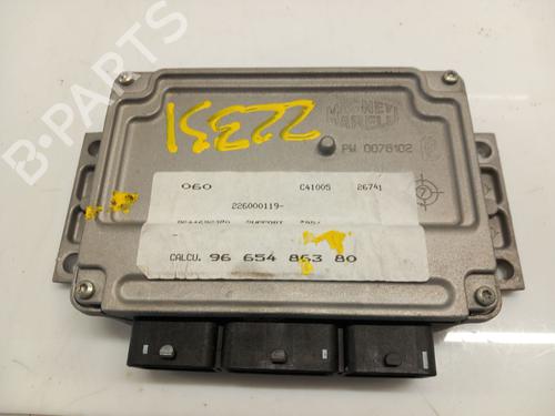 Engine control unit (ECU) CITROËN C4 I (LC_) 1.4 16V | BP36378676M57 - Image 3