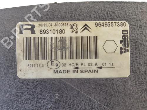 Right headlight CITROËN XSARA PICASSO (N68) 2.0 HDi | BP19655079C29 