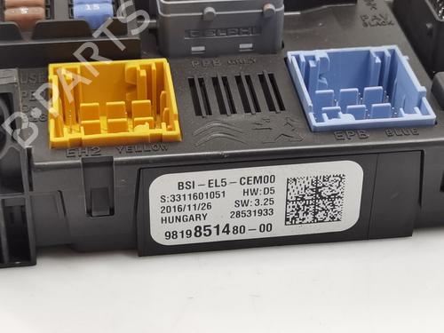 Electronic module CITROËN C4 Picasso II 1.2 THP 130 | BP38038021M83 - Image 2