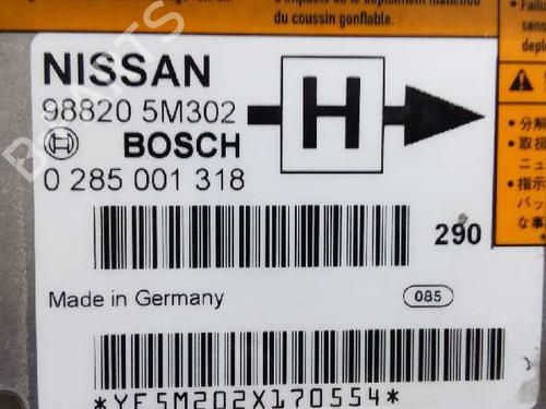 ECU airbags NISSAN ALMERA II Hatchback (N16) 1.5 dCi | BP8447837M53 
