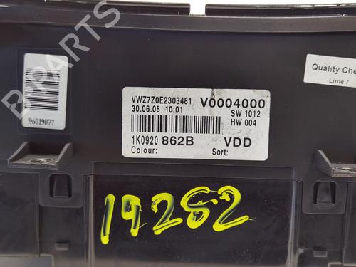 Instrument cluster VW GOLF V (1K1) 1.9 TDI | BP23197206C47 