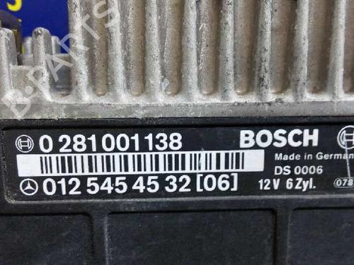 Engine control unit (ECU) MERCEDES-BENZ E-CLASS (W124) E 300 Turbo-D (124.133) | BP8448174M57 