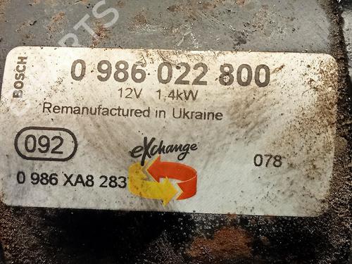 Starter RENAULT MEGANE II (BM0/1_, CM0/1_)  | BP26731866M8 