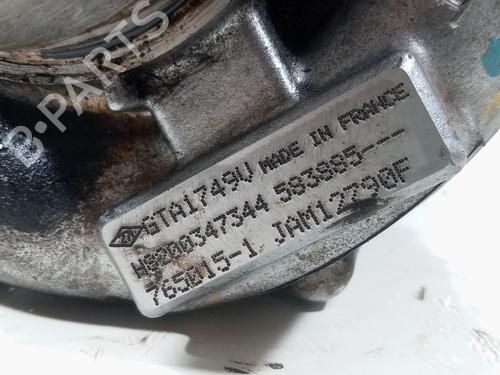 Turbocharger/Supercharger RENAULT SCÉNIC II (JM0/1_)  | BP8483839M71 