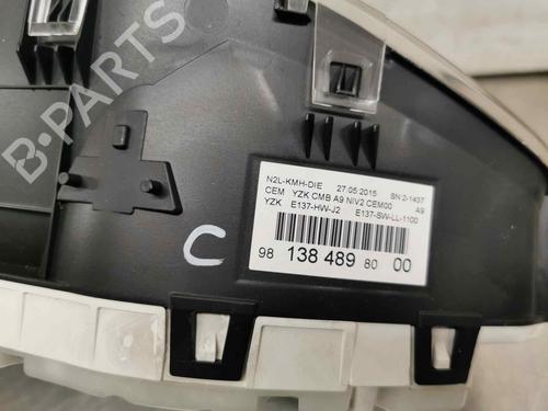 Instrument cluster PEUGEOT 208 I (CA_, CC_) 1.6 BlueHDi 100 | BP8470156C47 