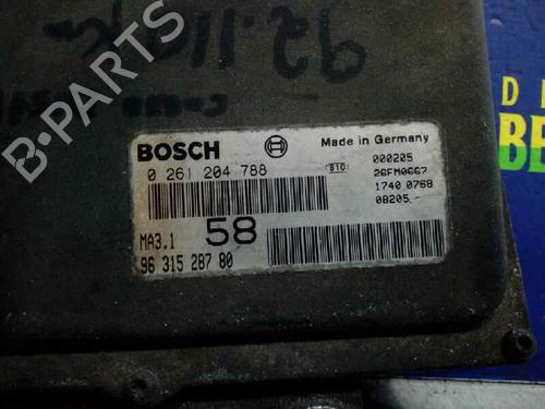Engine control unit (ECU) CITROËN SAXO (S0, S1) 1.1 X, SX | BP8453867M57 