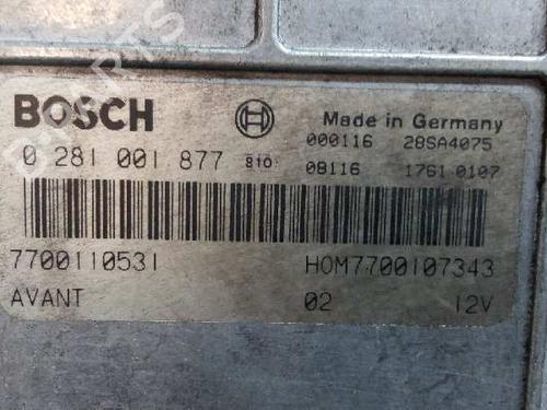 Engine control unit (ECU) RENAULT MEGANE I (BA0/1_) 1.9 dTi (BA08, BA0N) | BP8451570M57 