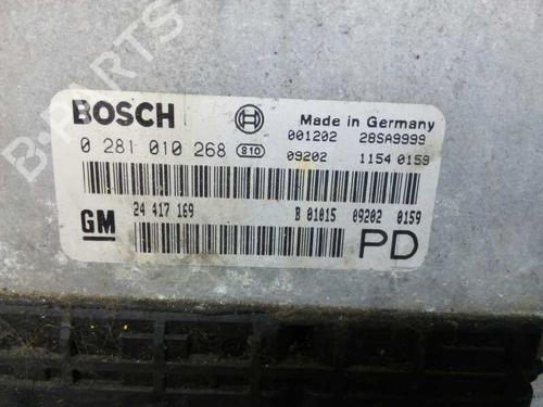 Engine control unit (ECU) OPEL ZAFIRA A MPV (T98) 2.0 DTI 16V (F75) | BP8434660M57 