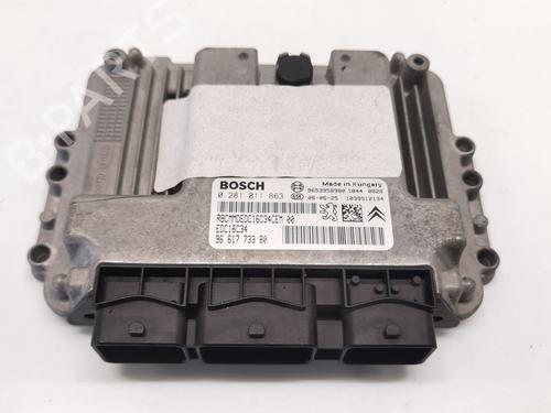 Used Engine control unit (ECU) CITROËN C4 I (LC_) 1.6 HDi (109 hp) 29520050