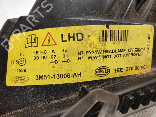 Left headlight FORD FOCUS C-MAX (DM2) 2.0 TDCi | BP28180159C28 