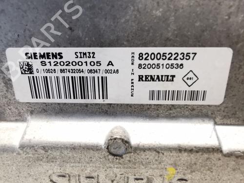 Engine control unit (ECU) RENAULT CLIO III (BR0/1, CR0/1) 1.2 16V (BR02, BR0J, BR11, CR02, CR0J, CR11) | BP29526958M57 