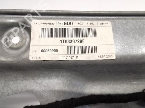 Rear left window mechanism VW TOURAN (1T1, 1T2) 2.0 TDI | BP26974128C24 