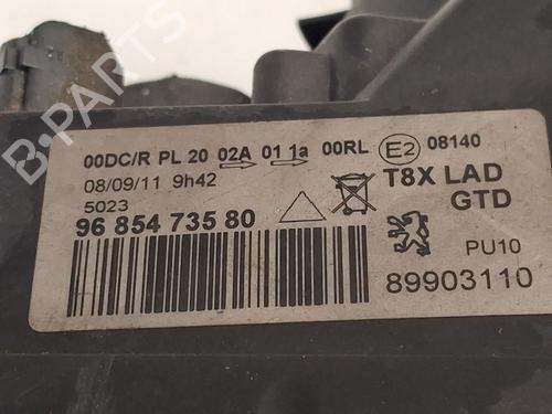 Left headlight PEUGEOT 3008 I MPV (0U_) 2.0 HDi | BP29942307C28