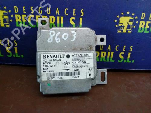 Centralina airbag RENAULT CLIO II (BB_, CB_) 1.9 dTi (B/CB0U) (80 hp) 7700428310 | 0285001157