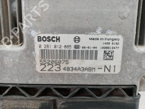 Engine control unit (ECU) FIAT DOBLO MPV (119_, 223_) 1.9 JTD | BP8468727M57 