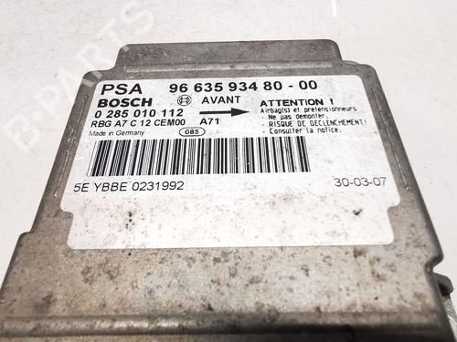 ECU airbags PEUGEOT 207 (WA_, WC_) 1.4 HDi | BP29608908M53 