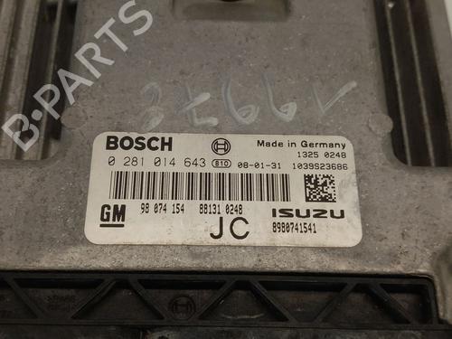 Engine control unit (ECU) OPEL ASTRA H GTC (A04) 1.7 CDTi (L08) | BP26326387M57 