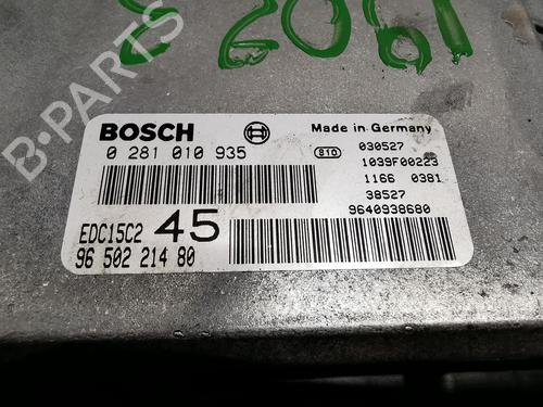 Engine control unit (ECU) PEUGEOT 307 SW (3H)  | BP25436809M57 