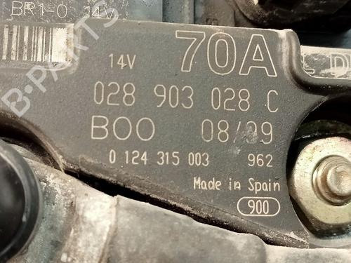 Alternator VW GOLF IV (1J1) 1.6 | BP27164755M7 
