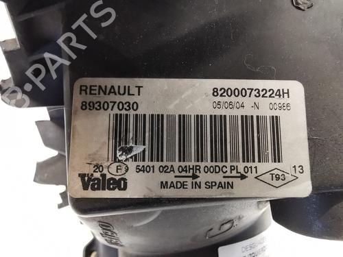 Left headlight RENAULT MEGANE II (BM0/1_, CM0/1_) 1.9 dCi (BM0G, CM0G) | BP26612790C28 