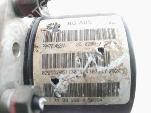 ABS Bremseaggregat CHRYSLER VOYAGER IV (RG, RS) 2.5 CRD | BP8469431M43 
