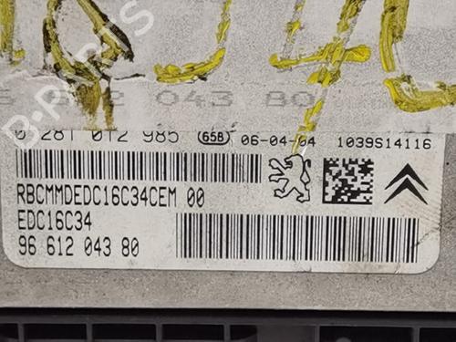 Engine control unit (ECU) CITROËN C4 I (LC_)  | BP20490885M57 